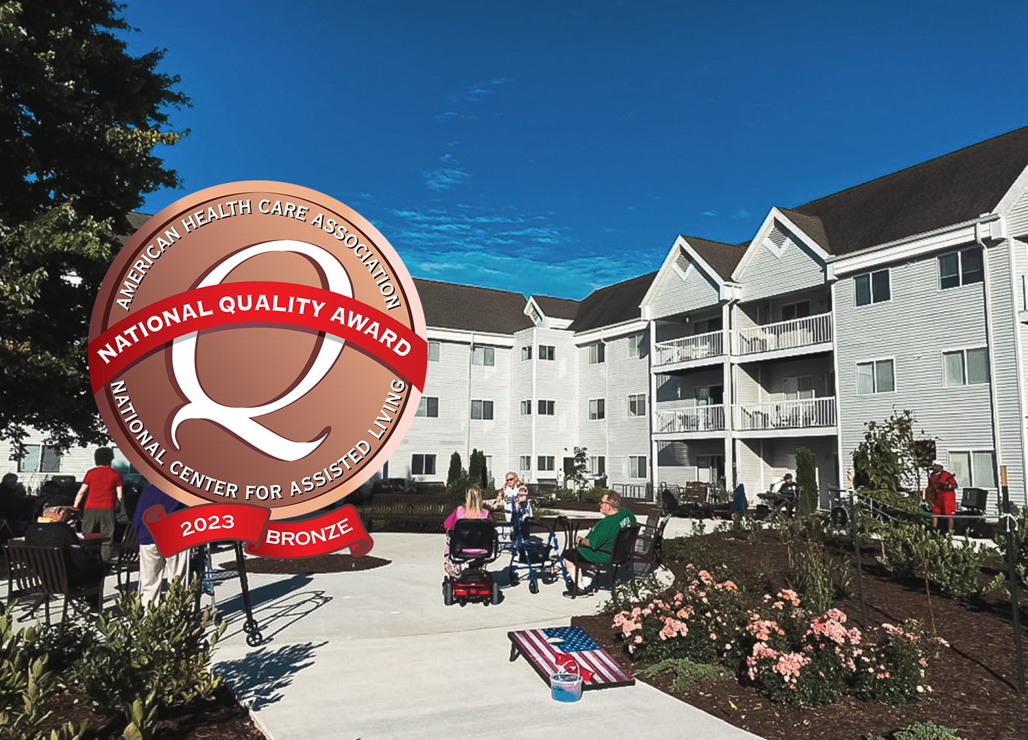 We Are Nationally Recognized for Quality Improvement for Our Residents