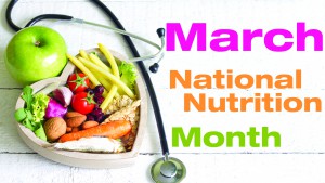 March National Nutrition Month 2016