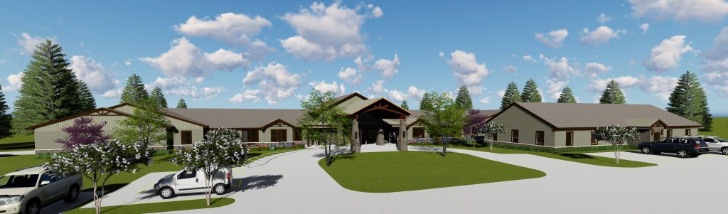 Rendering for The Lodge at Manito